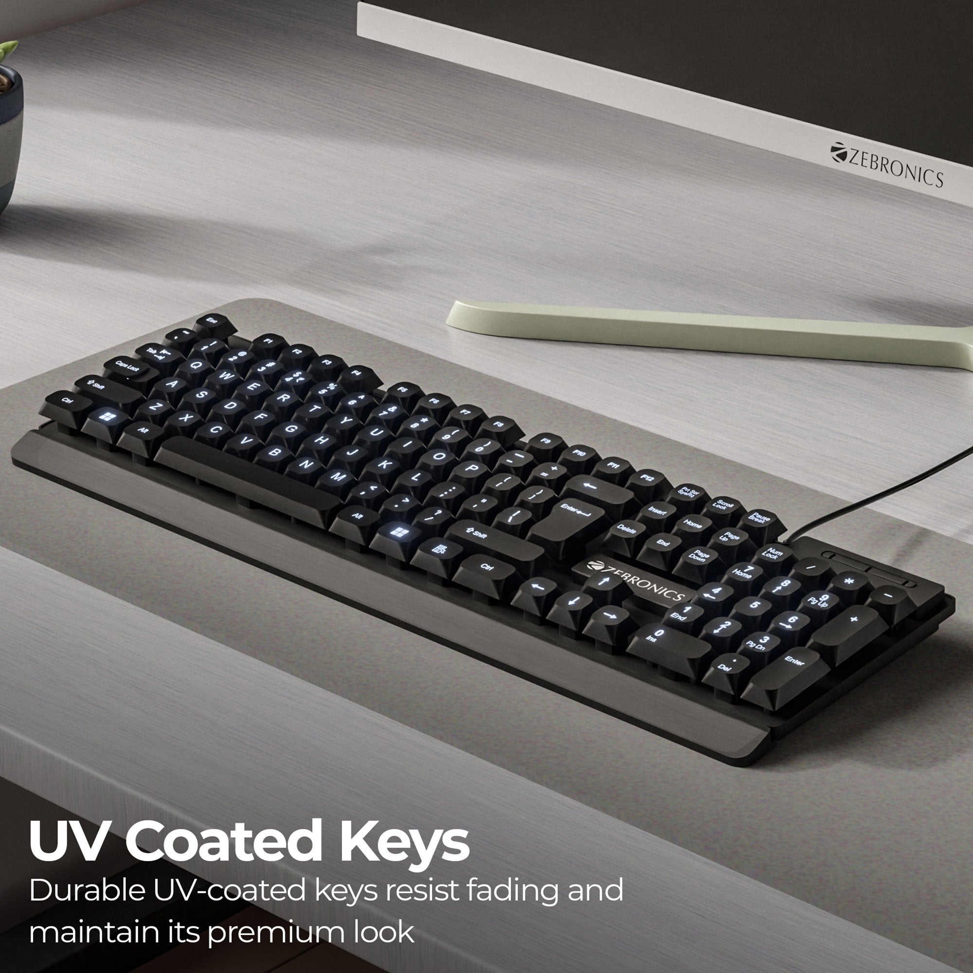 K23 USB接続 キーボード 本体 Zebronics K23 Wired Keyboard