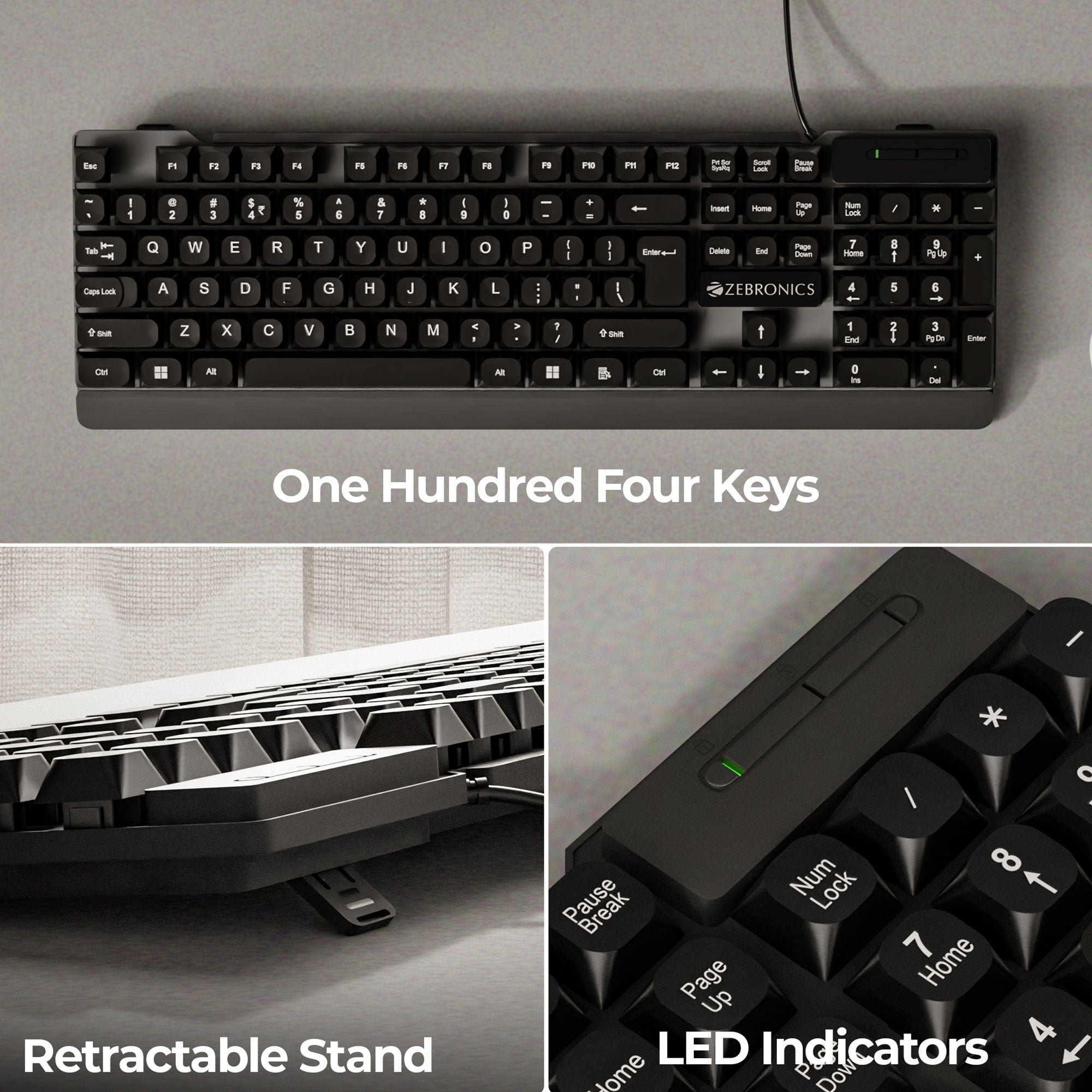 Zebronics K23 Wired Keyboard