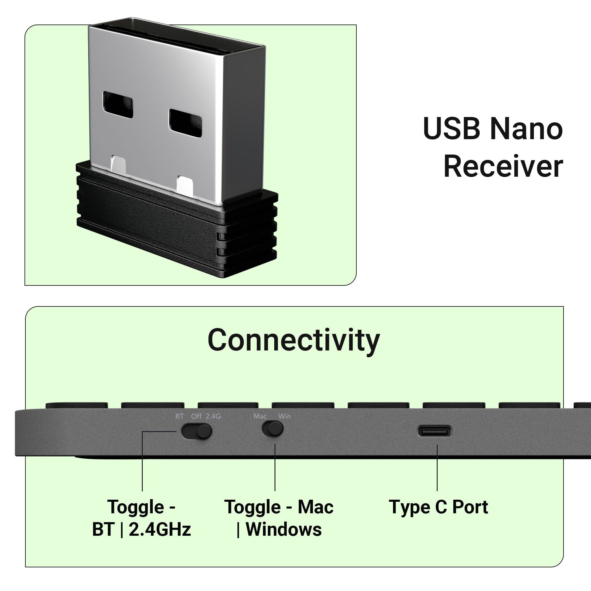 Zeb-K5002MW - Wireless Mouse - Zebronics