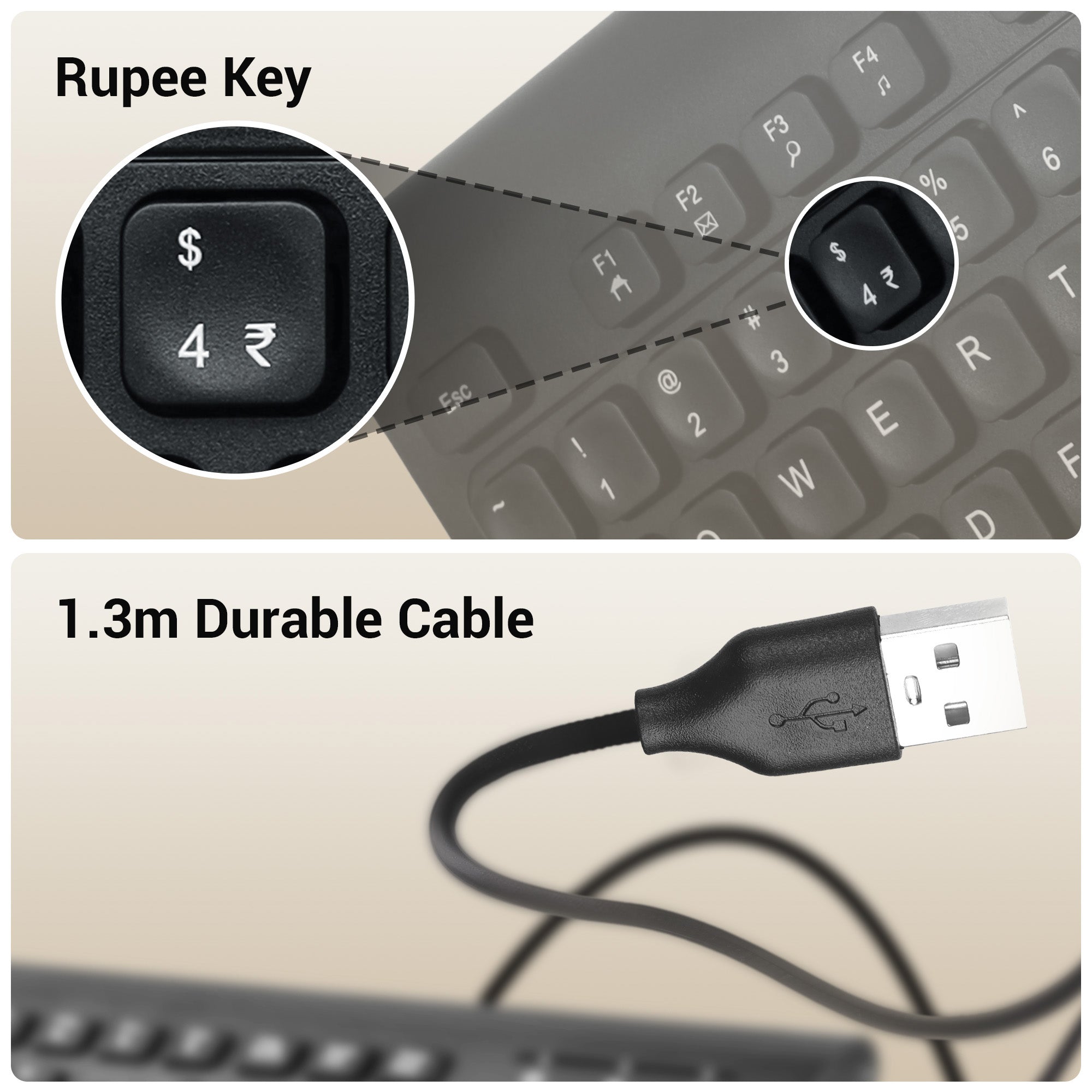 ZEB-K51 - Standard Keyboard - Zebronics