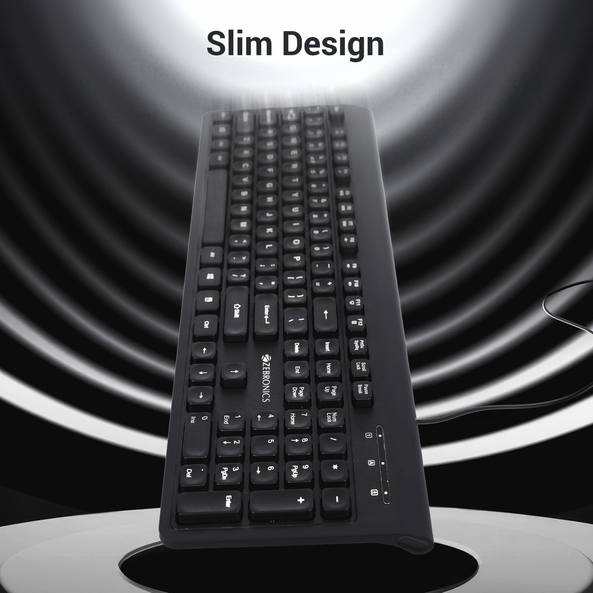 Zebronics Basic Keyboard Zebronics K51 Multimedia Keyboard