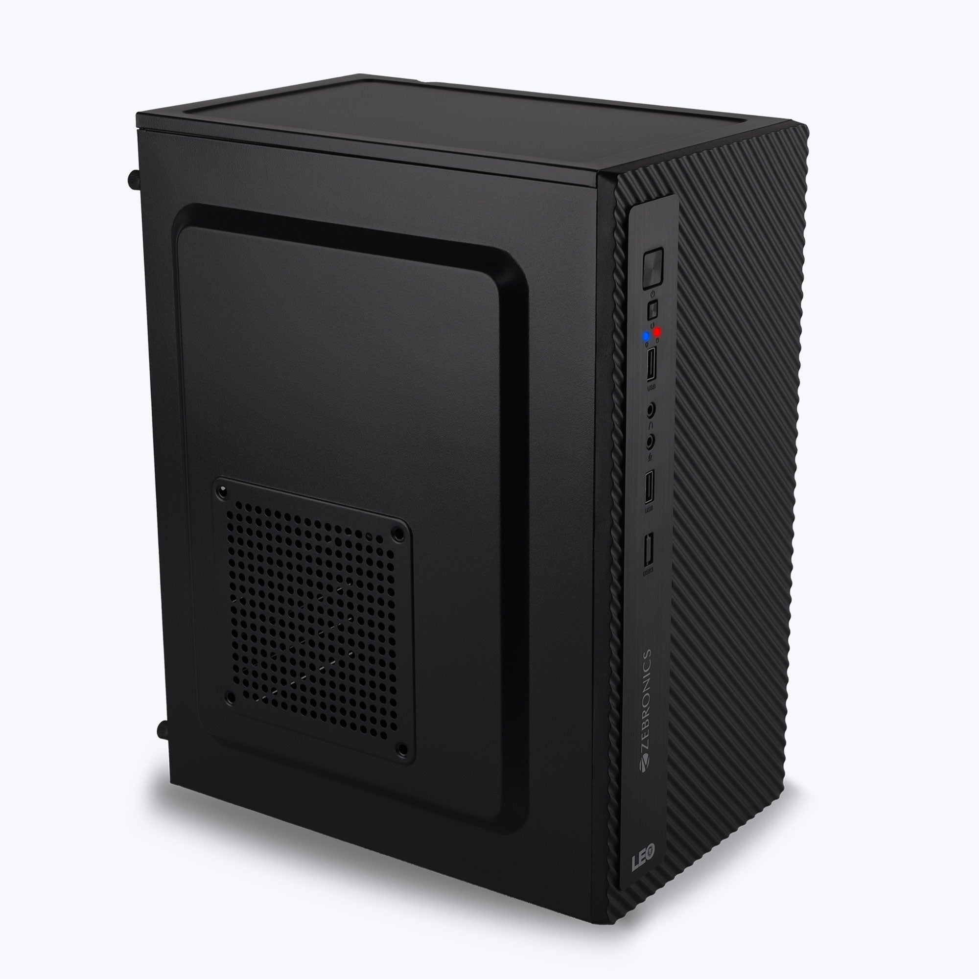 Mini Cpu Cabinet New Powercase Black Computer Case Gaming PC Case ATX