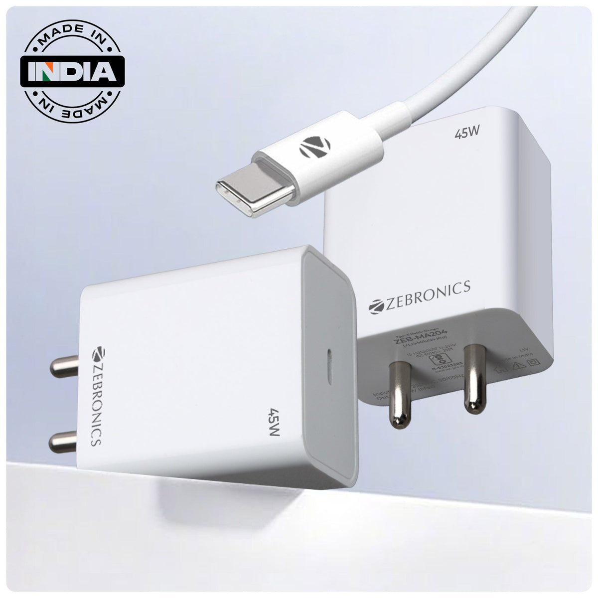 Zebronics MA204 Pro Mobile Charger