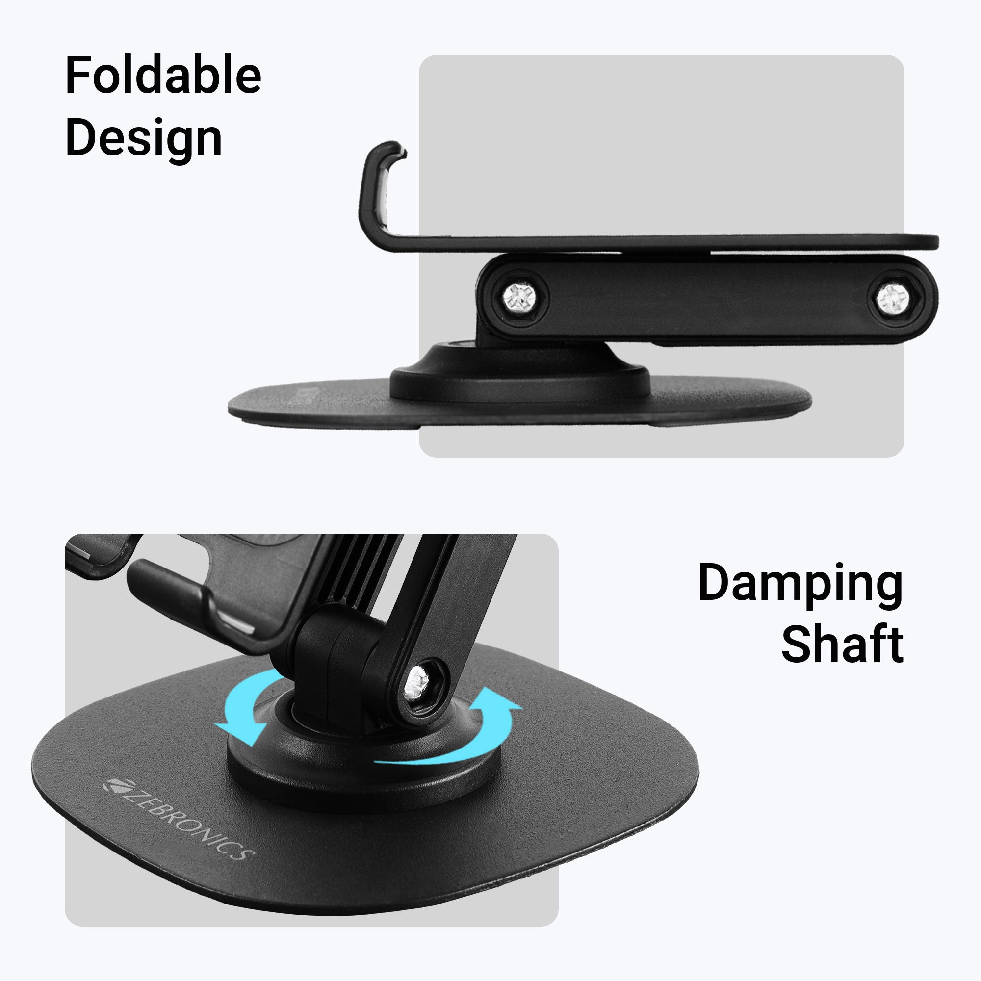 Zeb-MTS200 - Foldable Mobile Holder - Zebronics