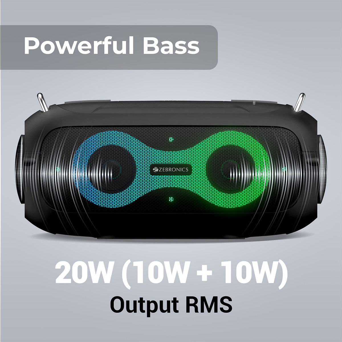 Zeb-Music Bomb X Pro - Wireless Speaker - Zebronics