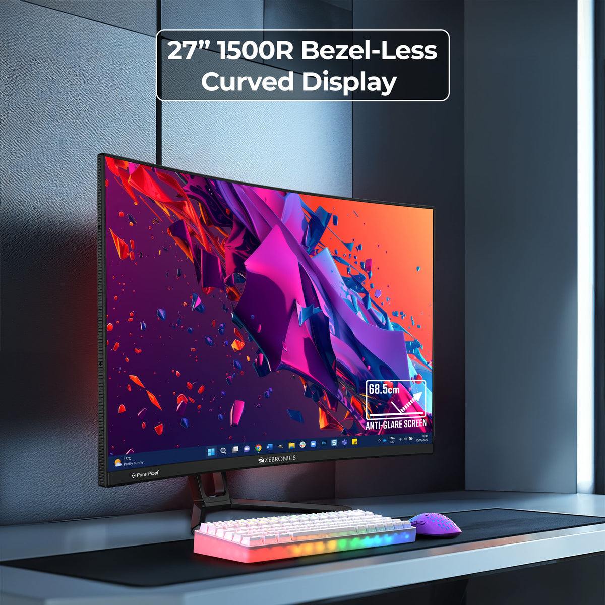 Zebronics N27B Gaming Monitor