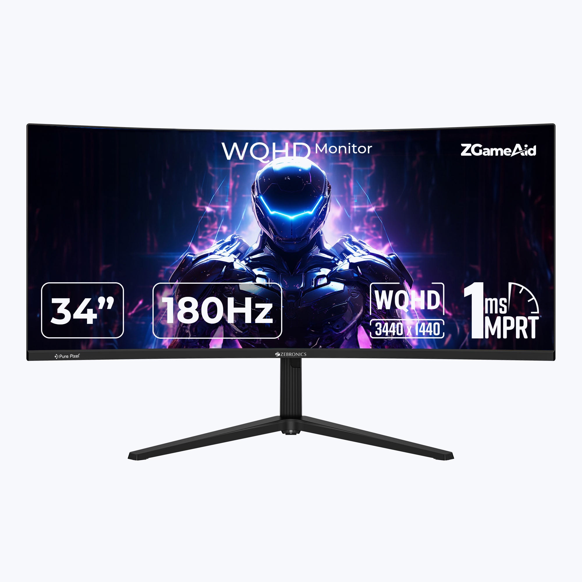 Zeb-N34A - Gaming Monitor - Zebronics