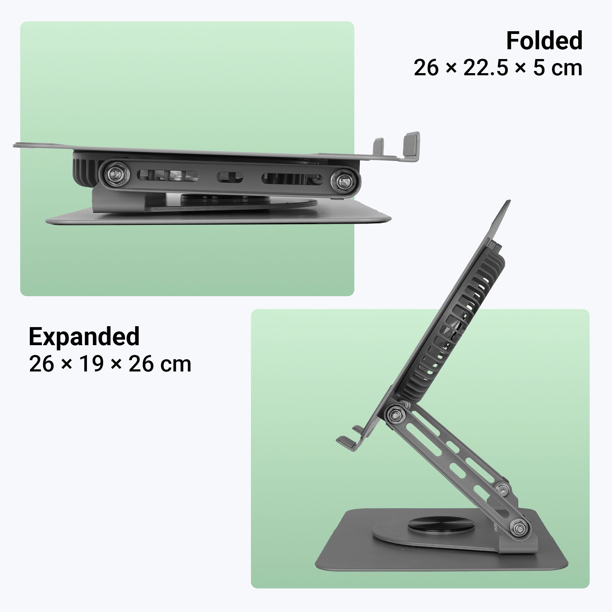 Zeb-NS4000 - Rotatable Laptop Stand - Zebronics