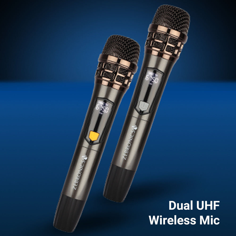 Zebronics Octane 601 Trolley Speaker - 120W, dual mic, EQ