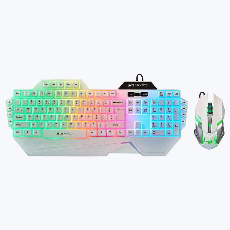 Zeb Optimus Gaming Keyboard And Mouse Combo