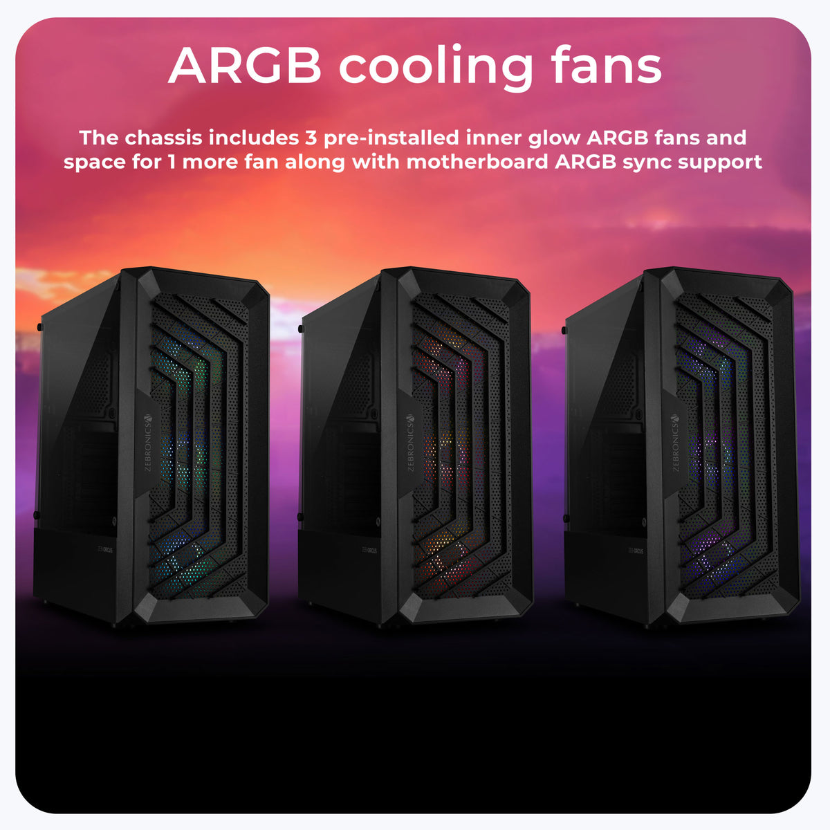 Zebronics Orcus Premium Gaming Chassis