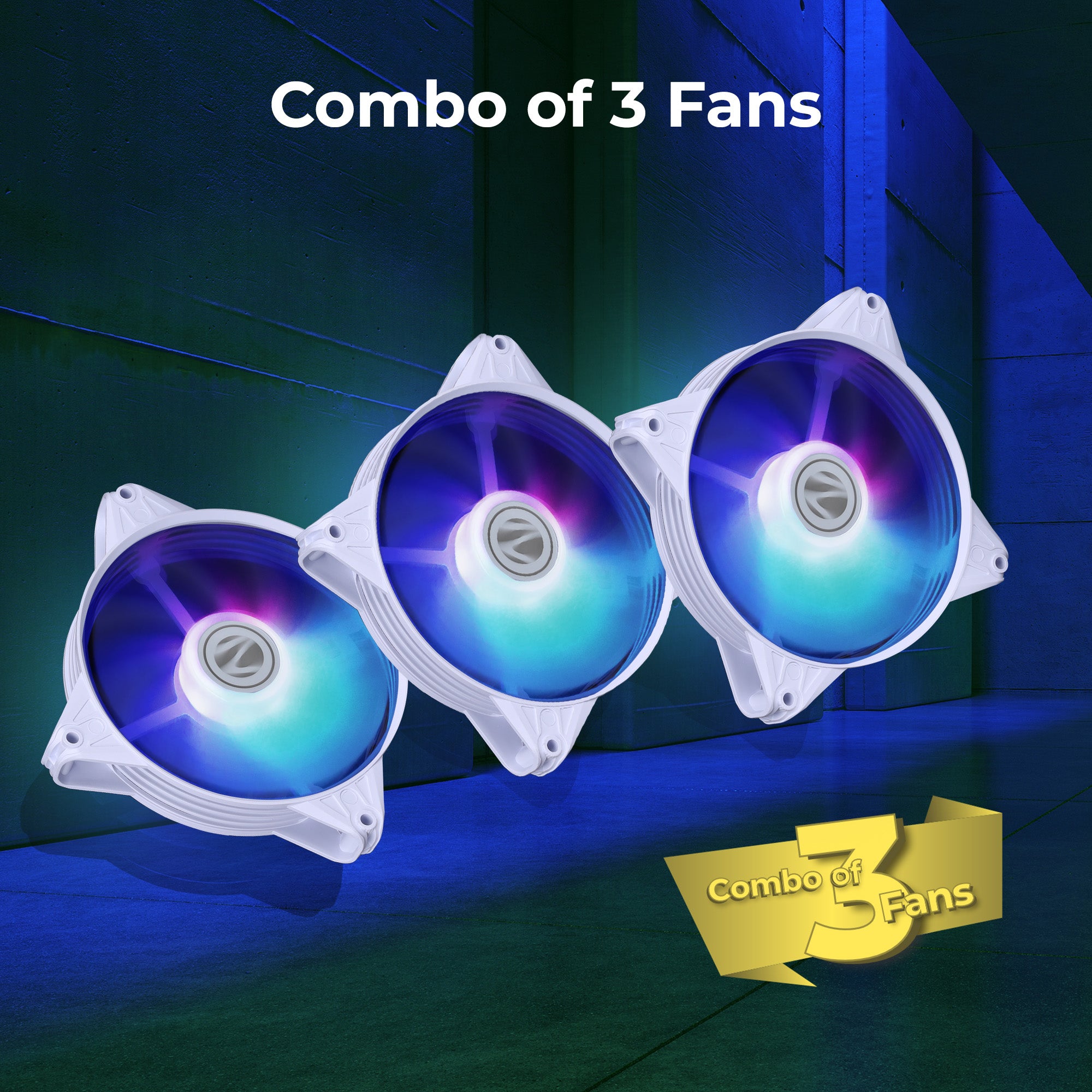 Zebronics PGF600 B/W Premium chassis fan