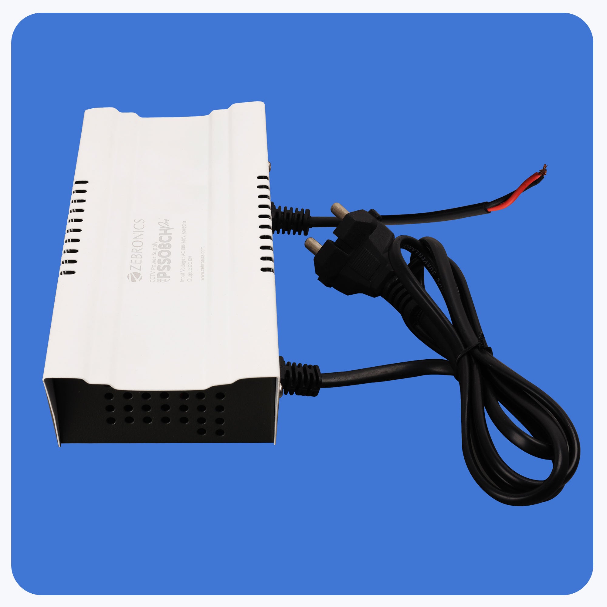 Zeb-PSSO8CH Pro - CCTV Power Supply - Zebronics