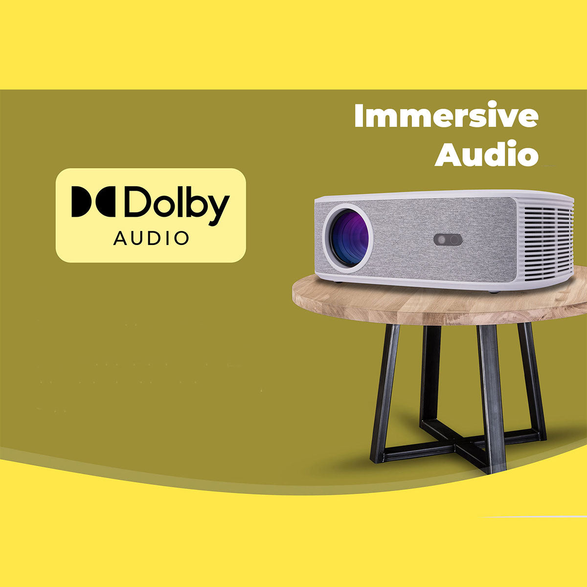 Zeb-PixaPlay 23 - LED Projector - Zebronics