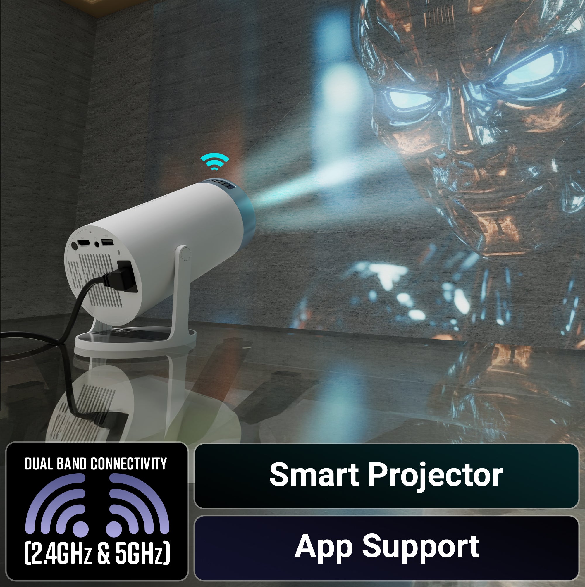 Zeb Pixaplay 62 - LED Projector - Zebronics