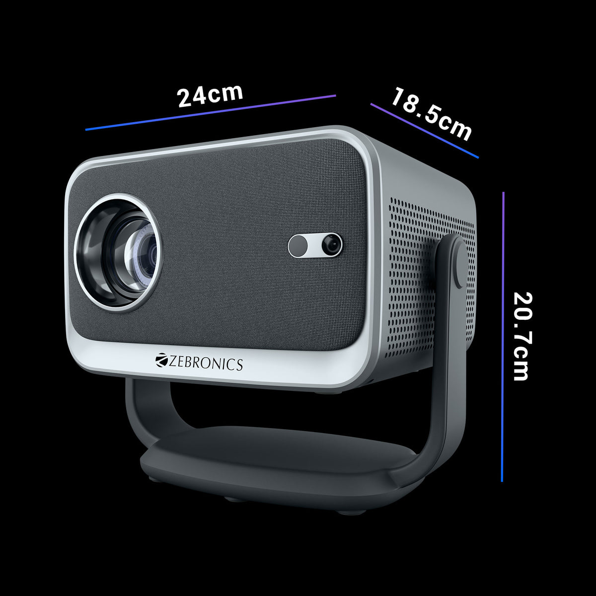 Zebronics PixaPlay 67 LED Projector