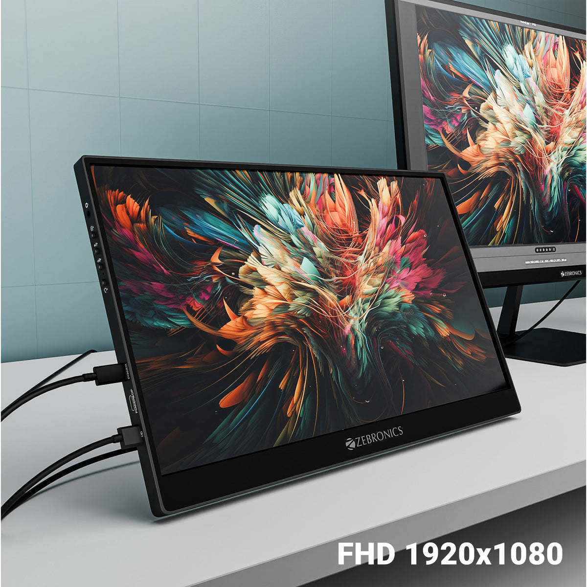 Zebronics Portable Monitor Zebronics Pixigo A16S Portable Monitor
