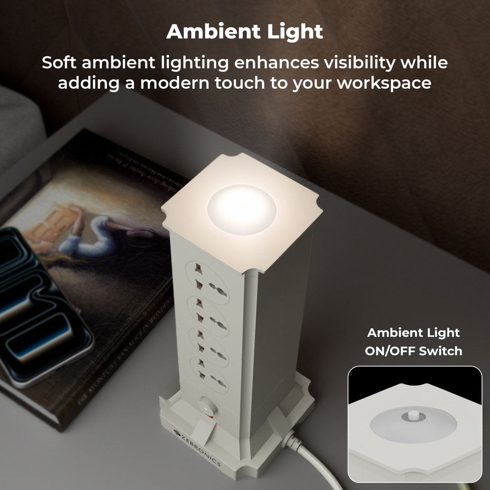 Zebronics Power Block 483 Power Extension Socket