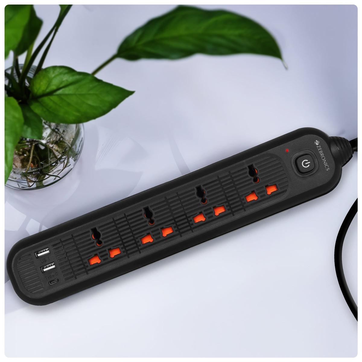 Zebronics Power Bar 145 Power Extension Strip