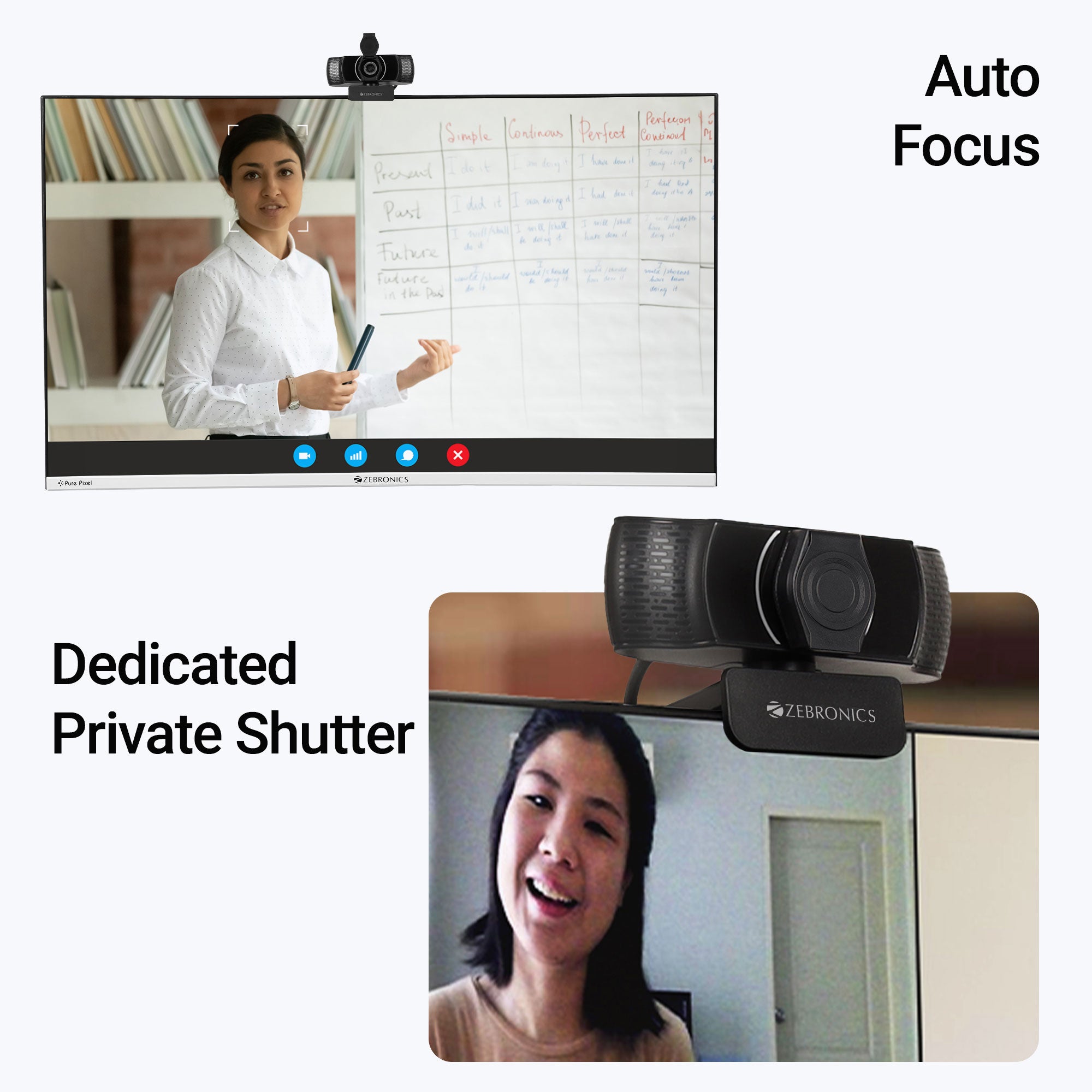 Zeb-Pure-Plus - Web camera - Zebronics