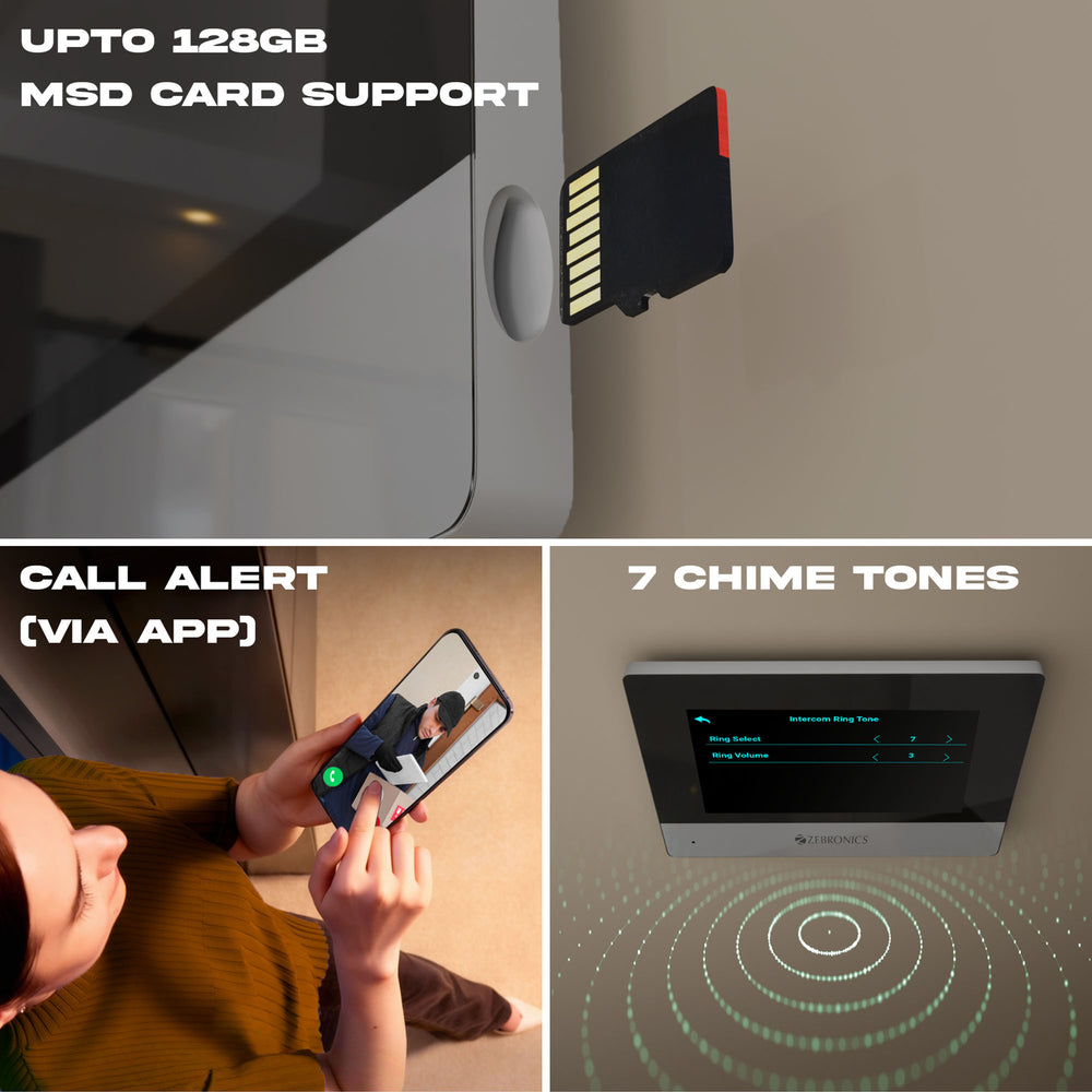 Zebronics SVDP8000 Video Door Phone