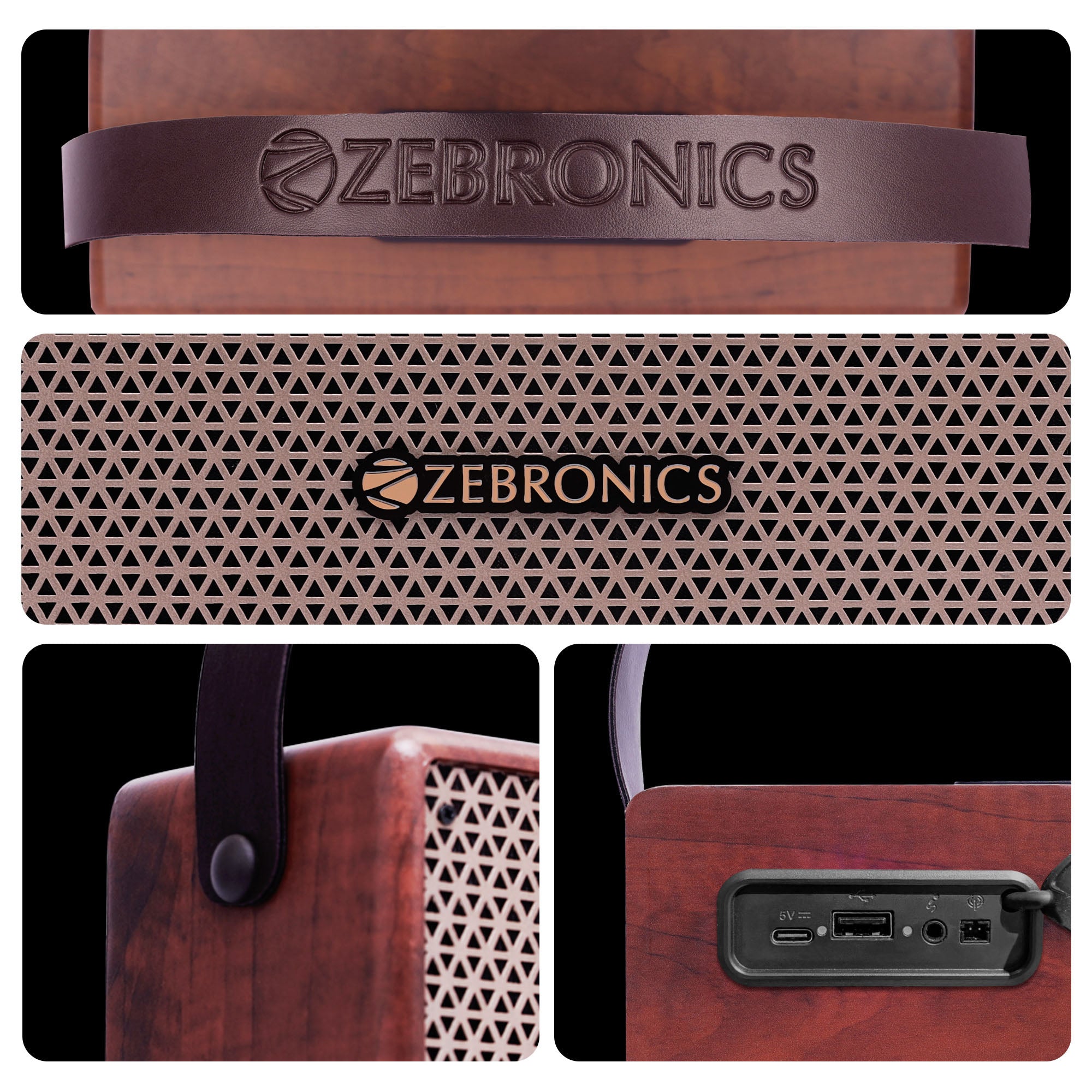 Zeb Sargam (Type C) - Wireless Speaker - Zebronics