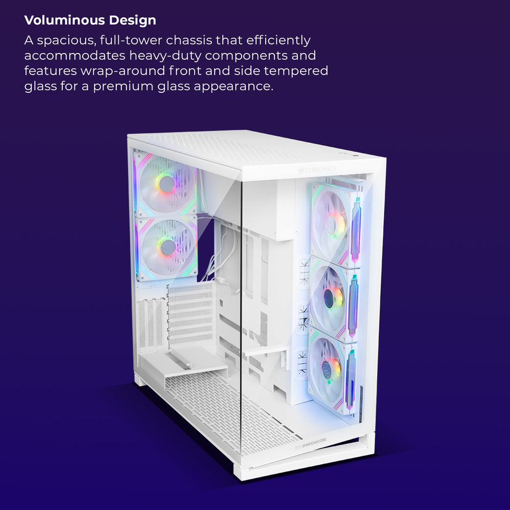 Gamw Shadowcore Zebronics Shadowcore Premium Gaming Chassis