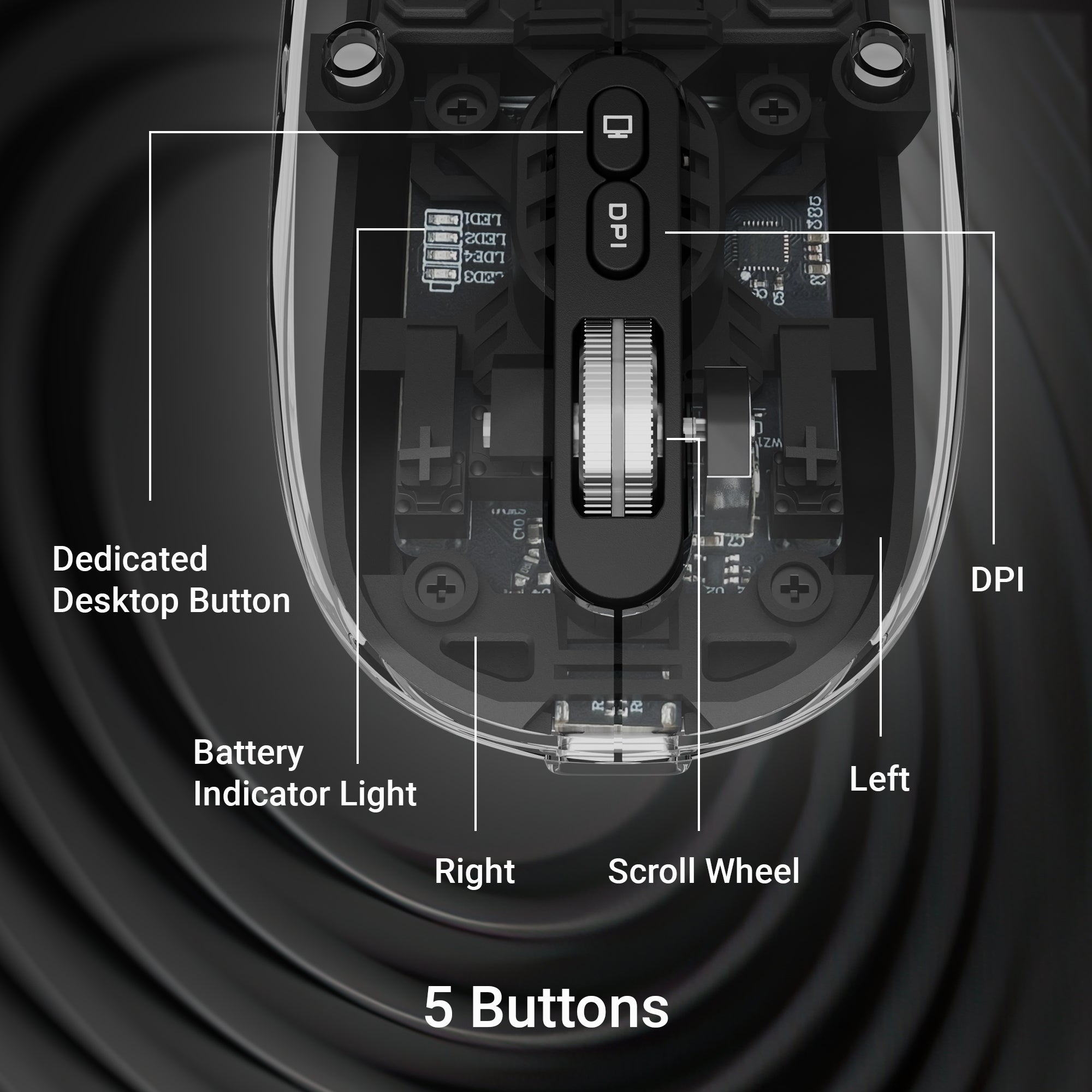 Zeb-Sheer - Wireless Mouse - Zebronics