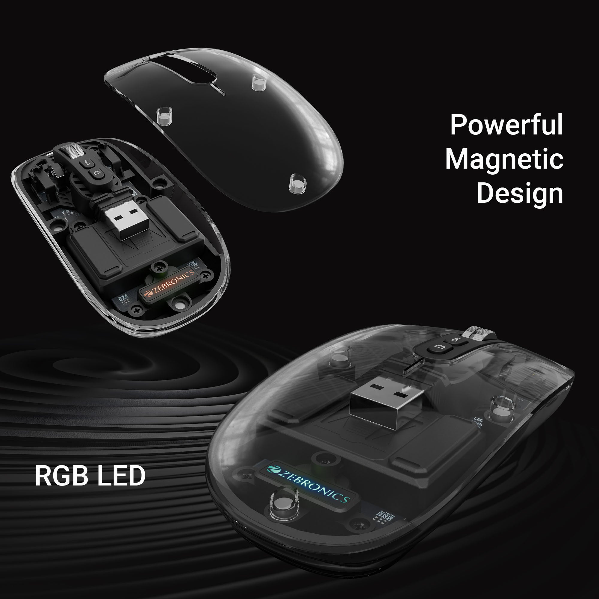 Zeb-Sheer - Wireless Mouse - Zebronics