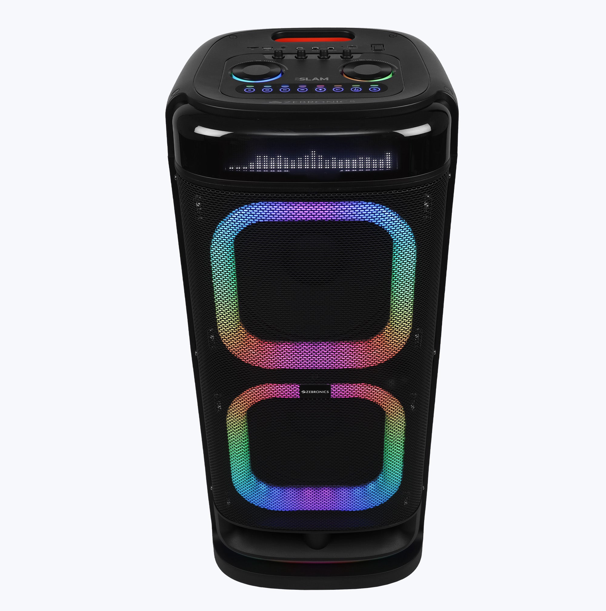 Zebronics Slam DJ speaker front view