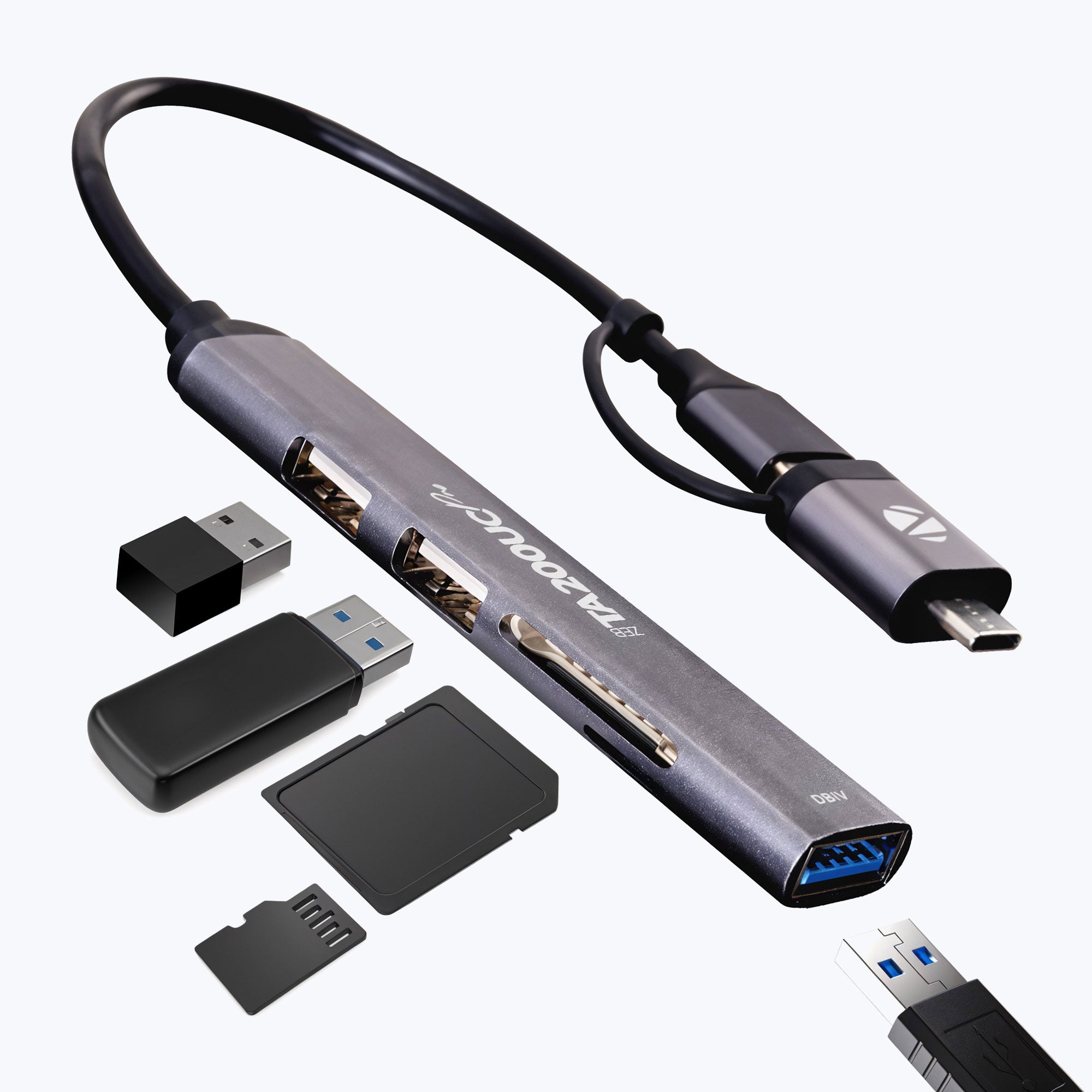 ZEB-TA200UC Pro - Type C Multiport Hub - Zebronics