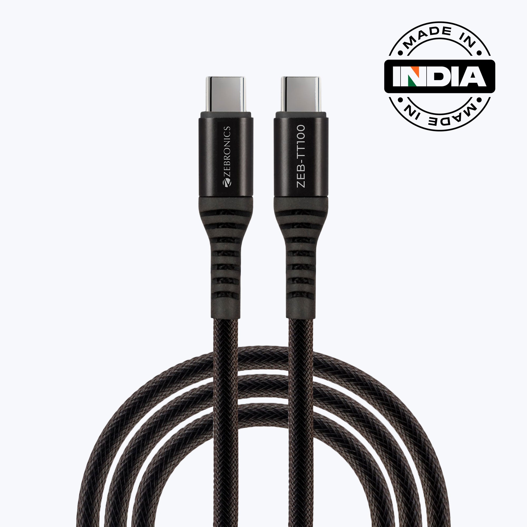 Zeb-TT100 - Type C Cable - Zebronics