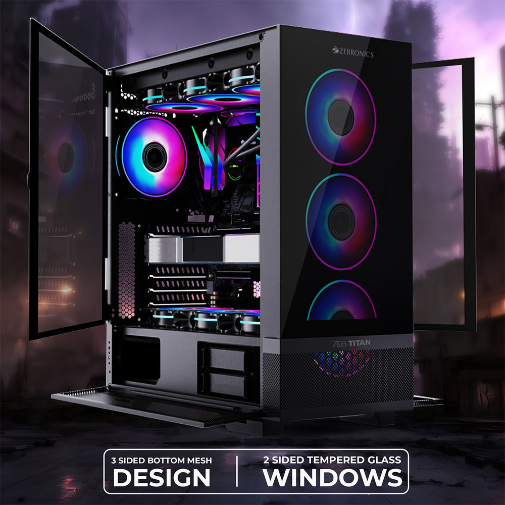 Zebronics Titan Premium Gaming Chassis
