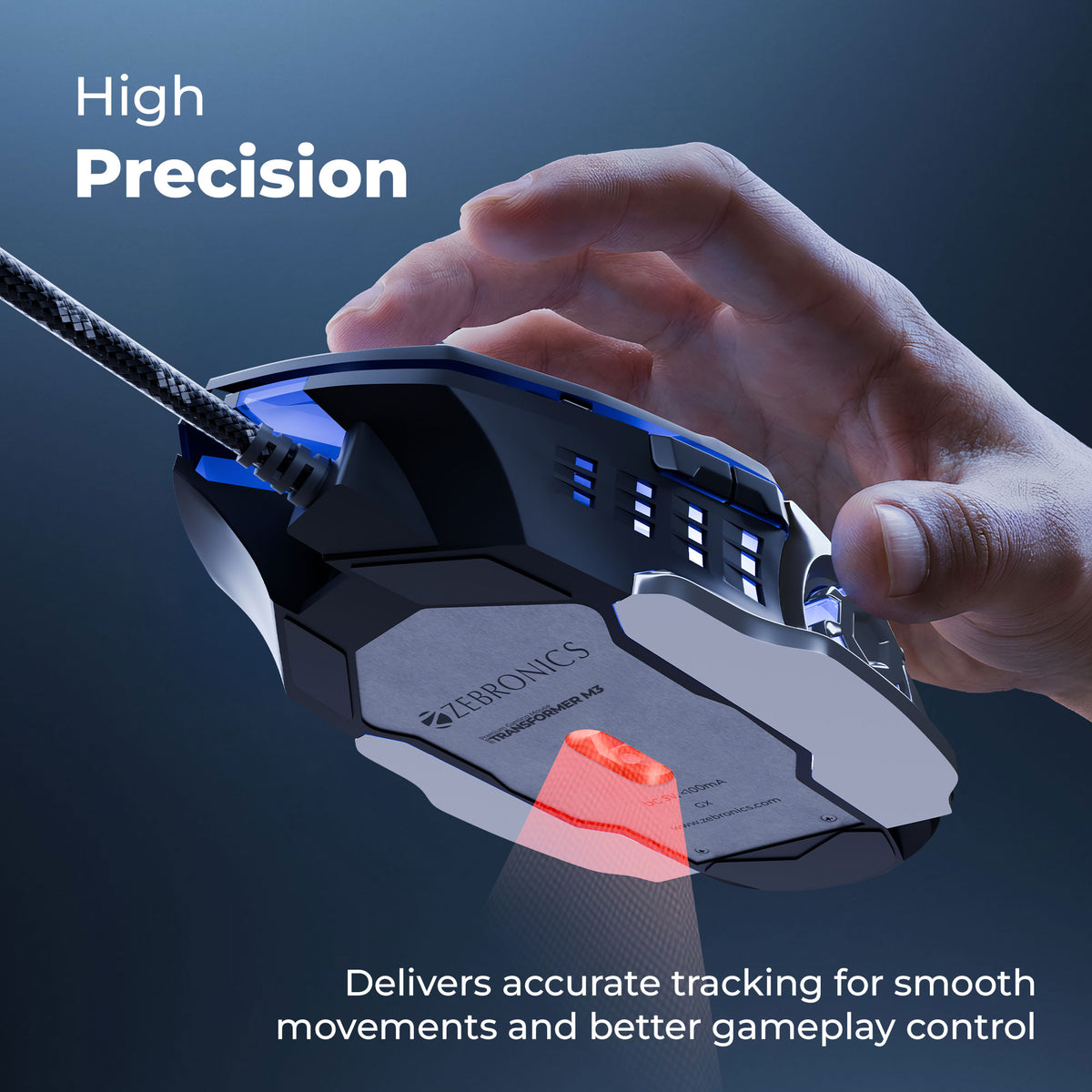 Zebronics Transformer M3 Premium Gaming Mouse