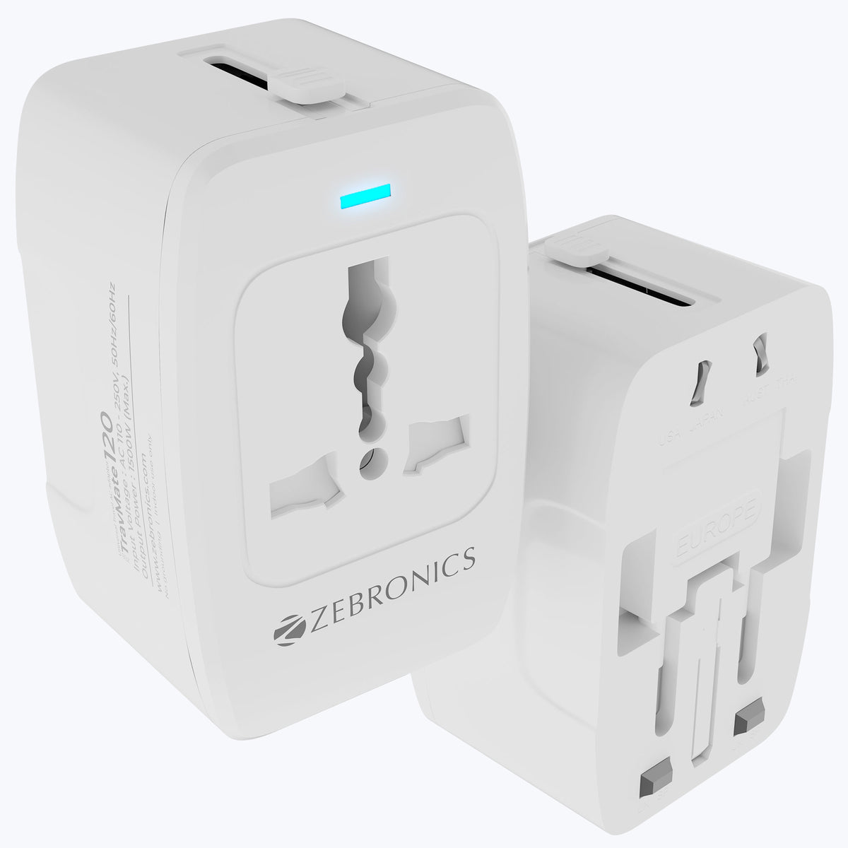 Zebronics Travmate 120 Universal Travel Adapter