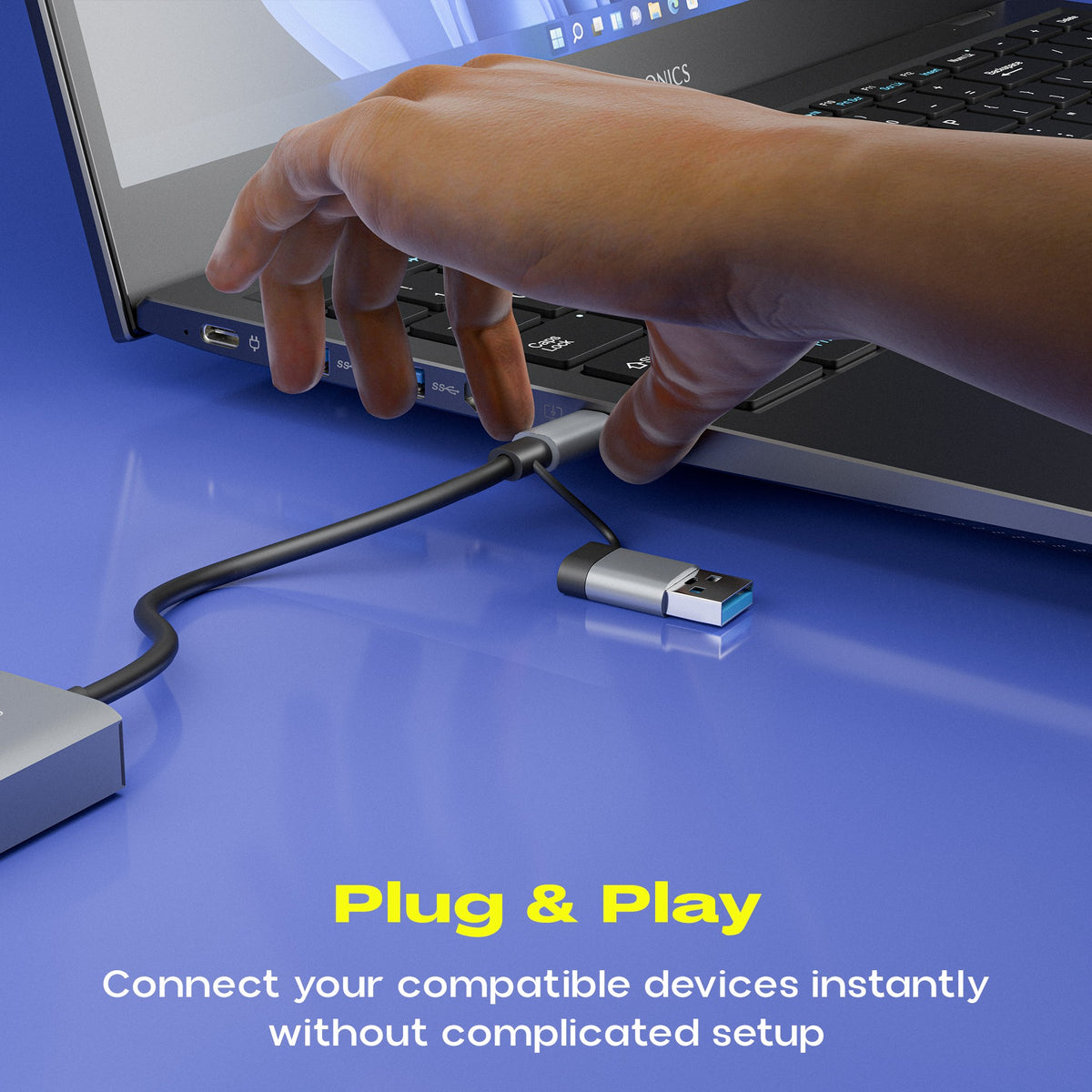 Zeb UCTE1 USB/Type C to Ethernet Converter