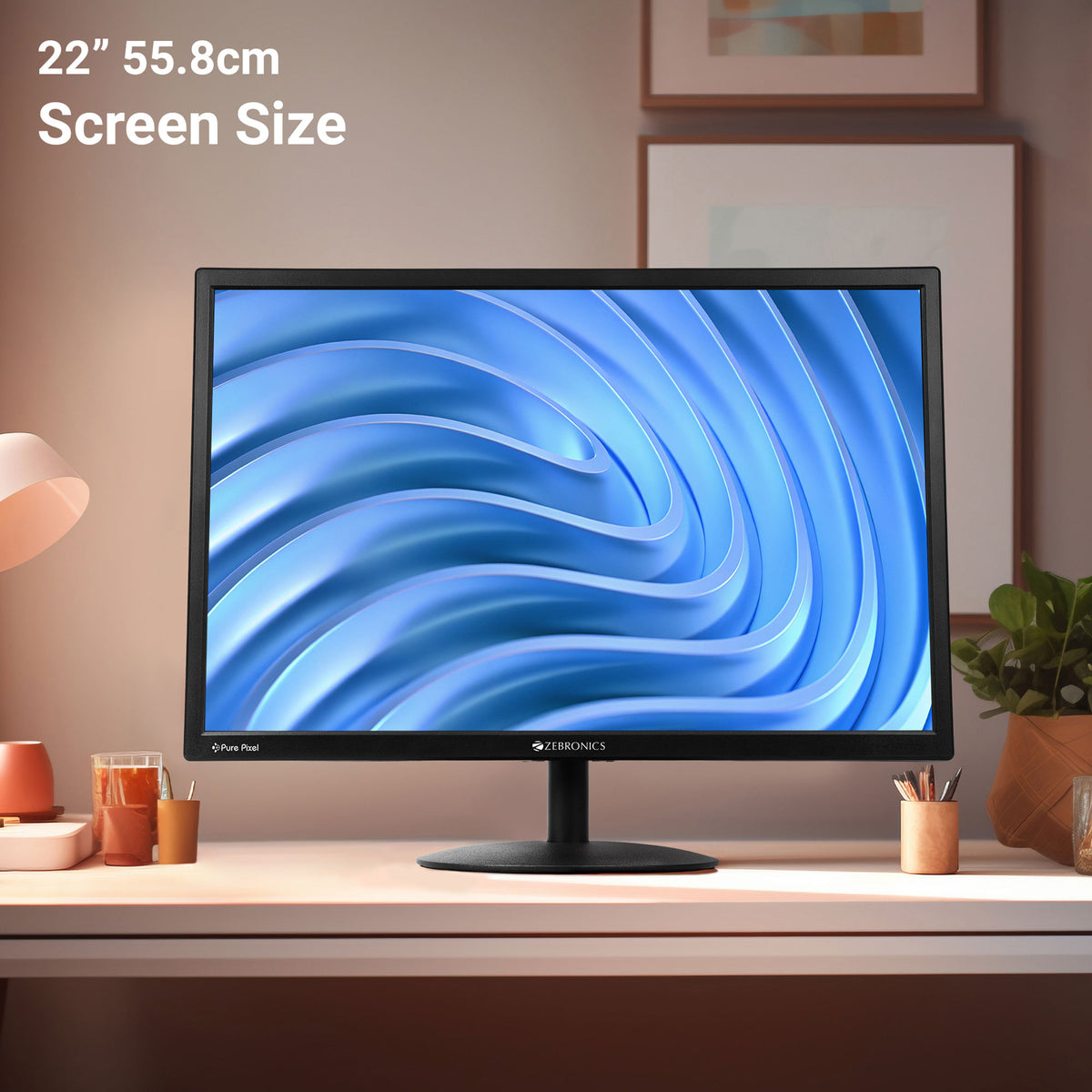 Zebronics V22HD+ LED Monitor