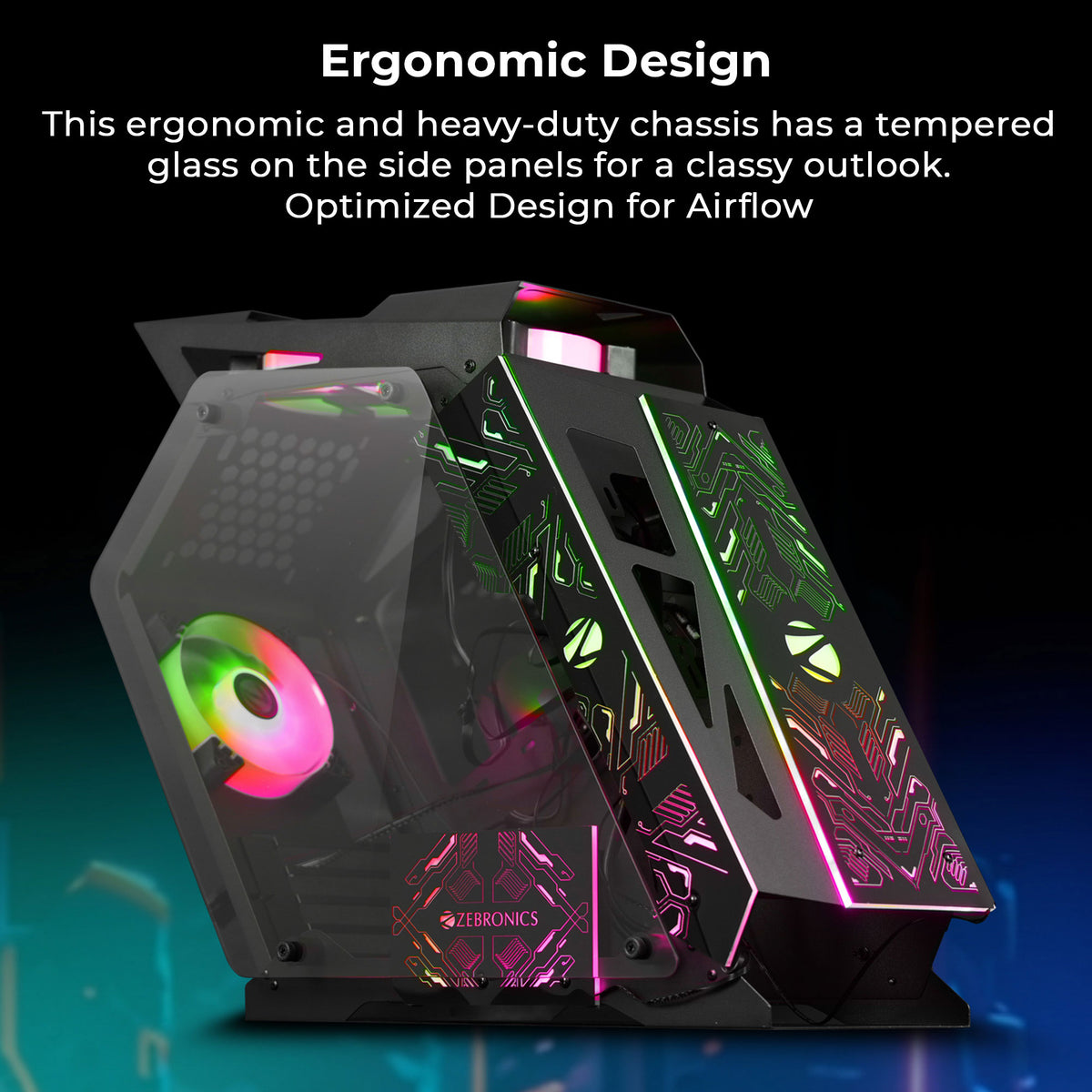 Valhalla Chassis Zebronics Valhalla Neo Premium Gaming Chassis