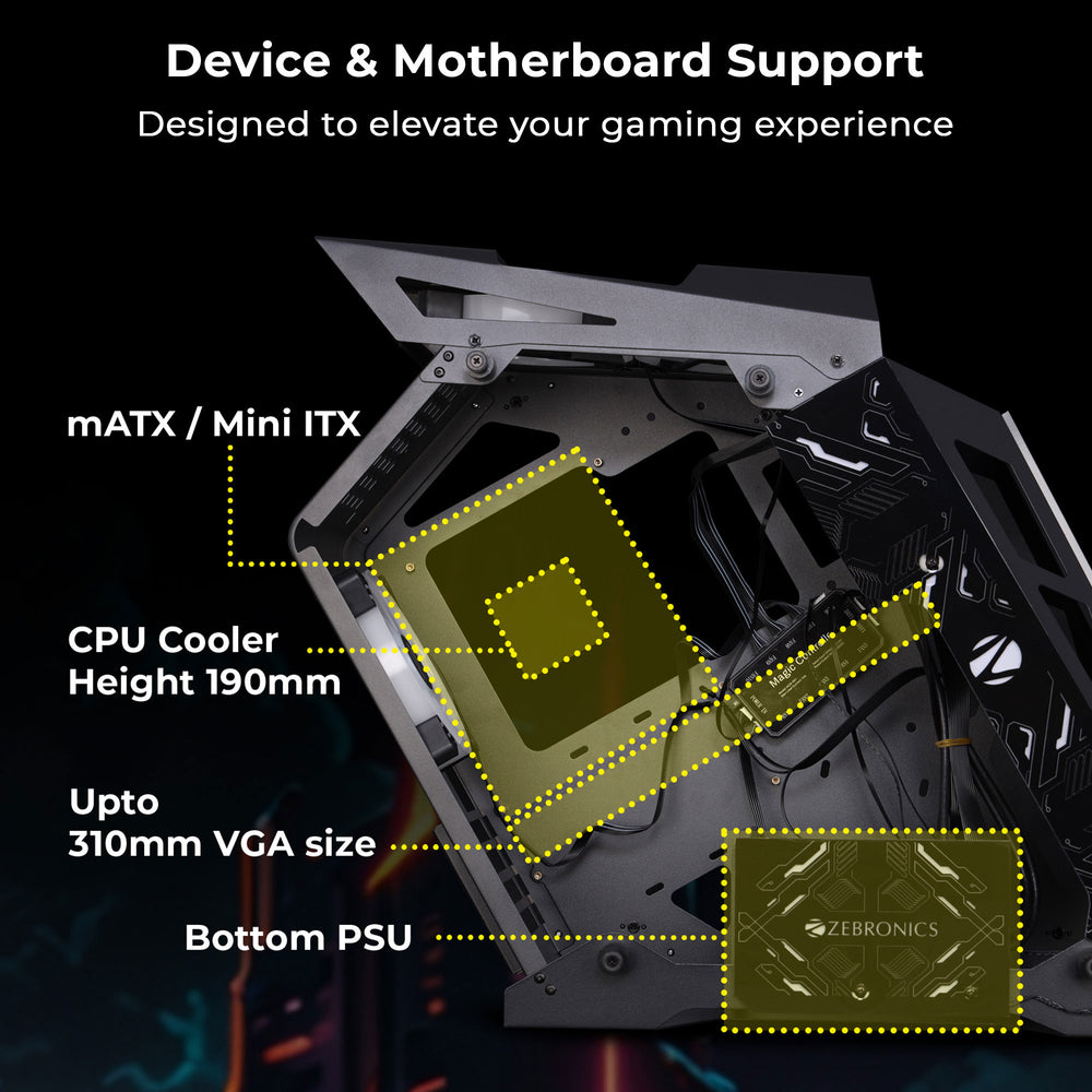 Valhalla Chassis Zebronics Valhalla Neo Premium Gaming Chassis
