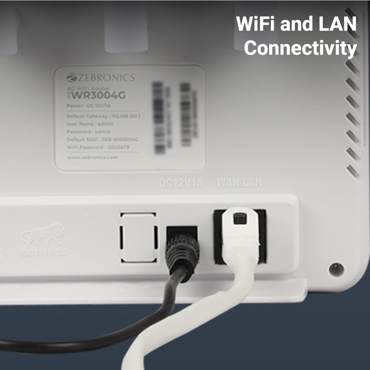 Zebronics WR3004G WiFi Router
