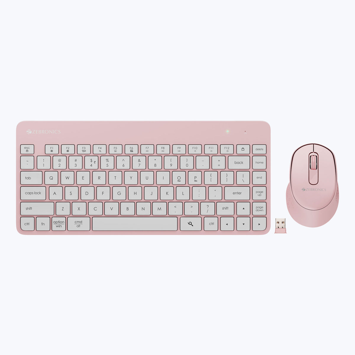 Zebronics Companion 201 Wireless Keyboard and Mouse combo