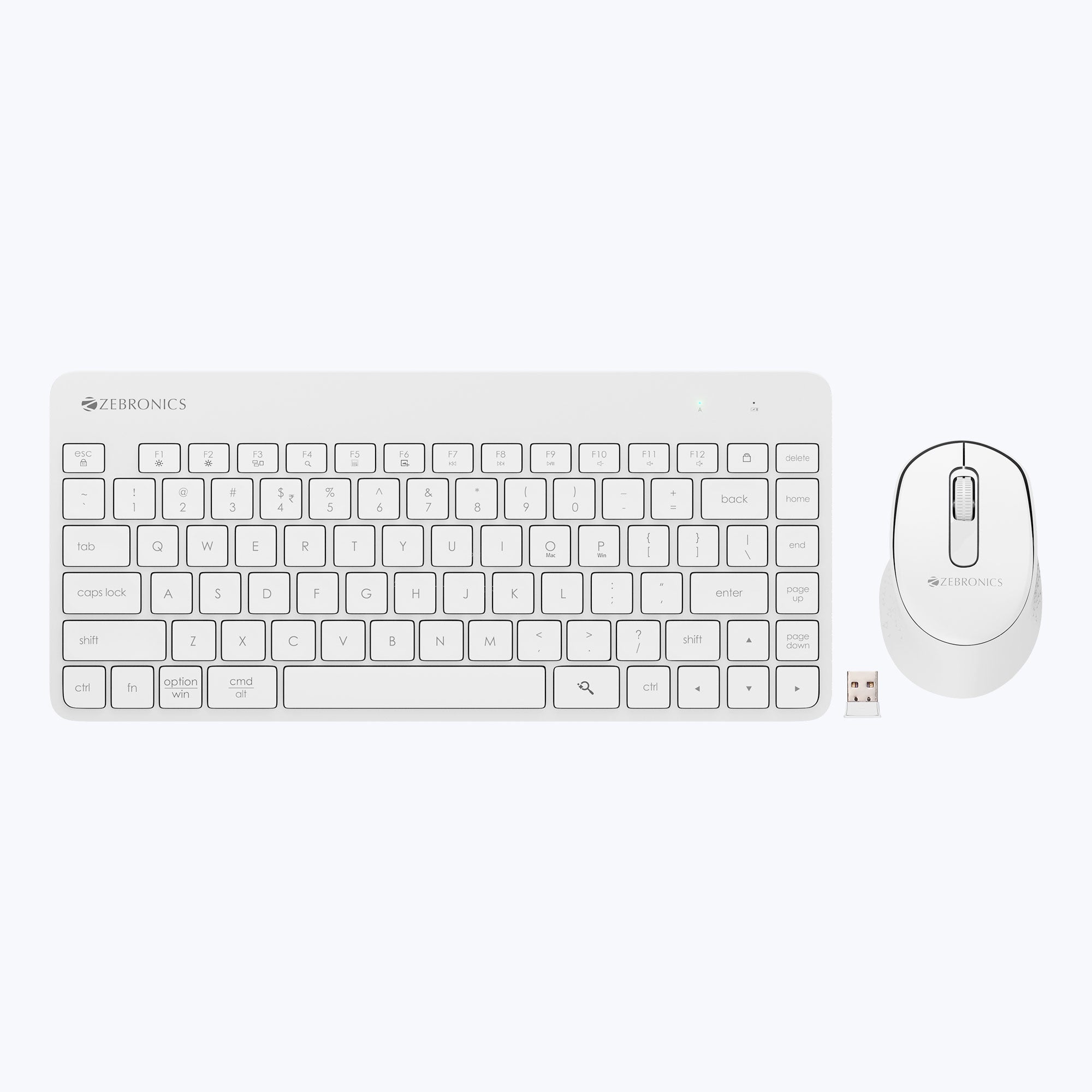 Zeb-companion-201 - Wireless Keyboard and Mouse Combo  - Zebronics