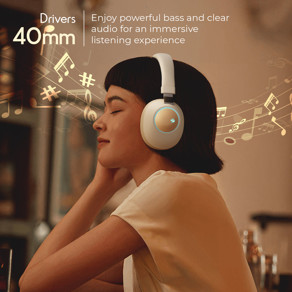 Zebronics Zeb-Duke Wireless Bluetooth Over-Ear Headphones with Built-in Microphone headphones thumbnail 4