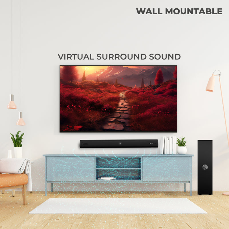 Zebronics Juke Bar 8700 Pro 200W 2.1 Channel Dolby Audio Soundbar with Wireless Subwoofer sound bar thumbnail 9