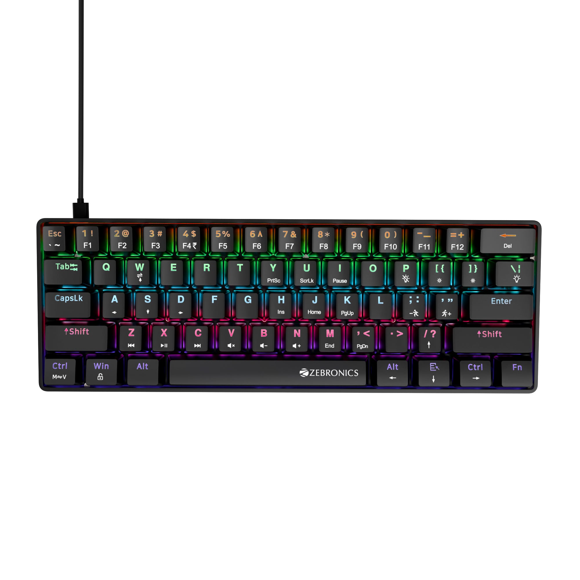 ✨ Zebronics Max Ninja 61 Premium Mechanical Keyboard
