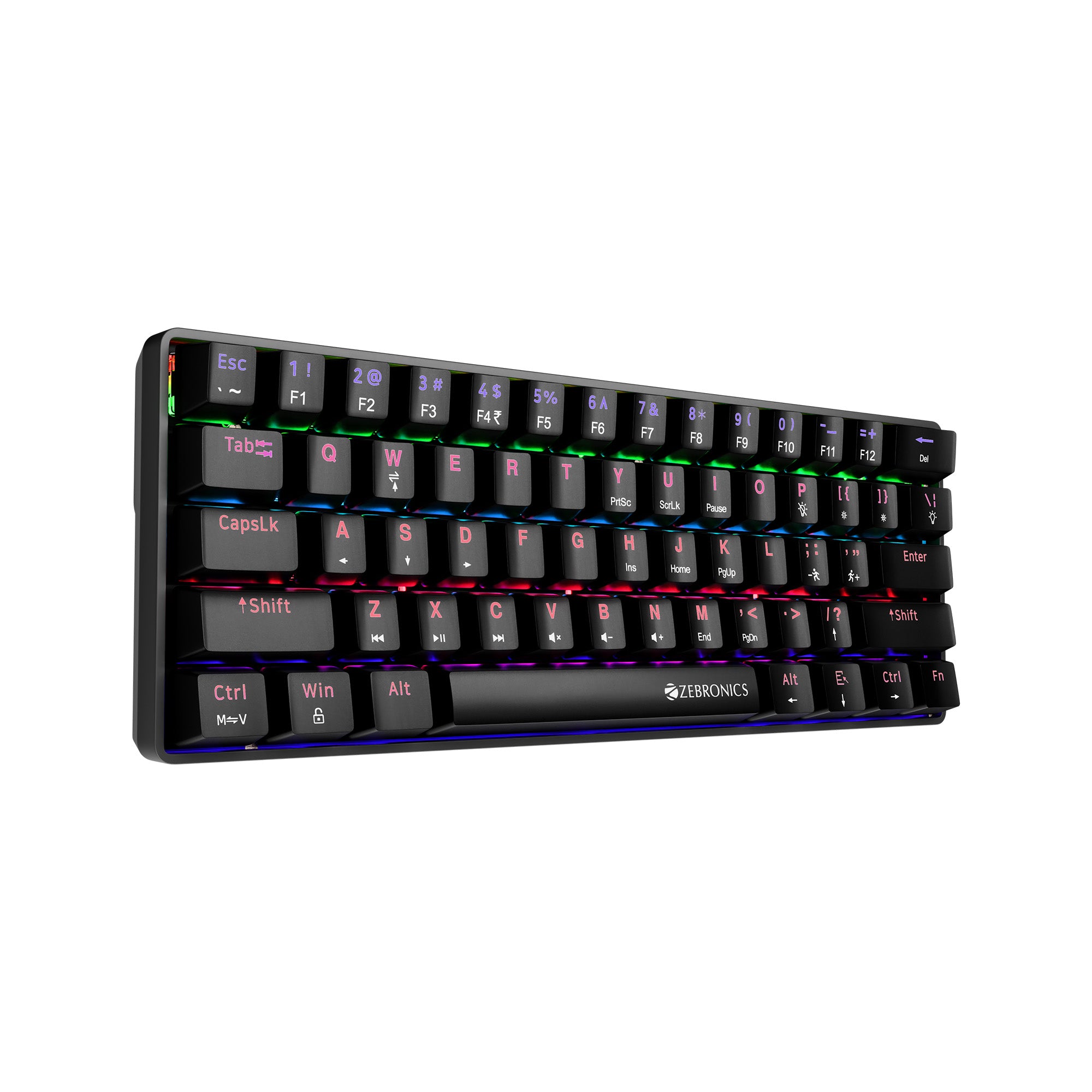 Zebronics Max Ninja 61 Premium Mechanical Keyboard