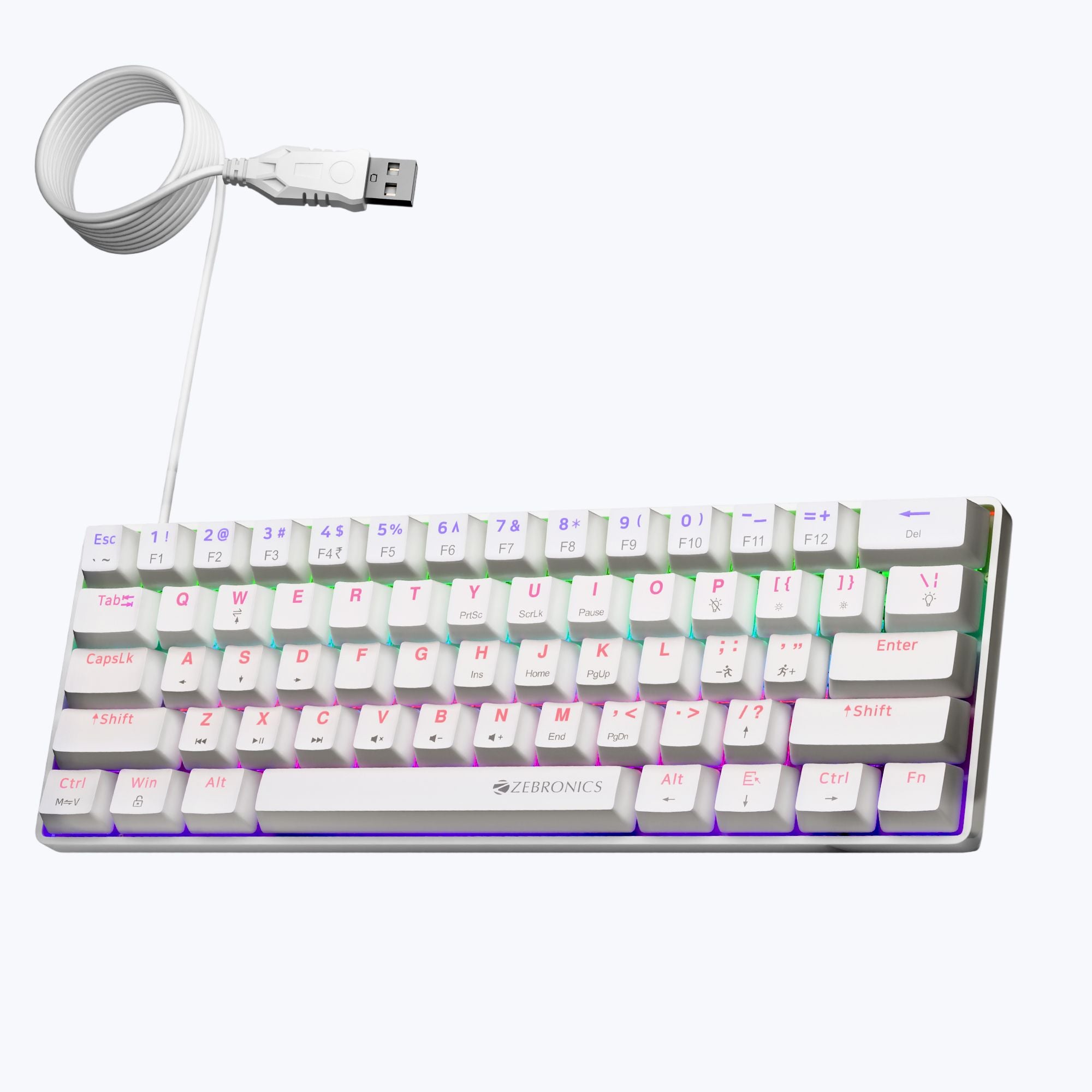 Zebronics Max Ninja 61 Premium Mechanical Keyboard