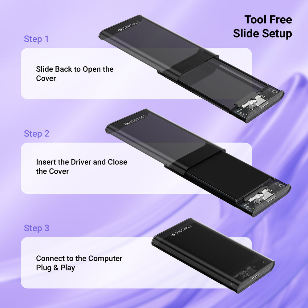 Zebronics CSH102 SSD Enclosure