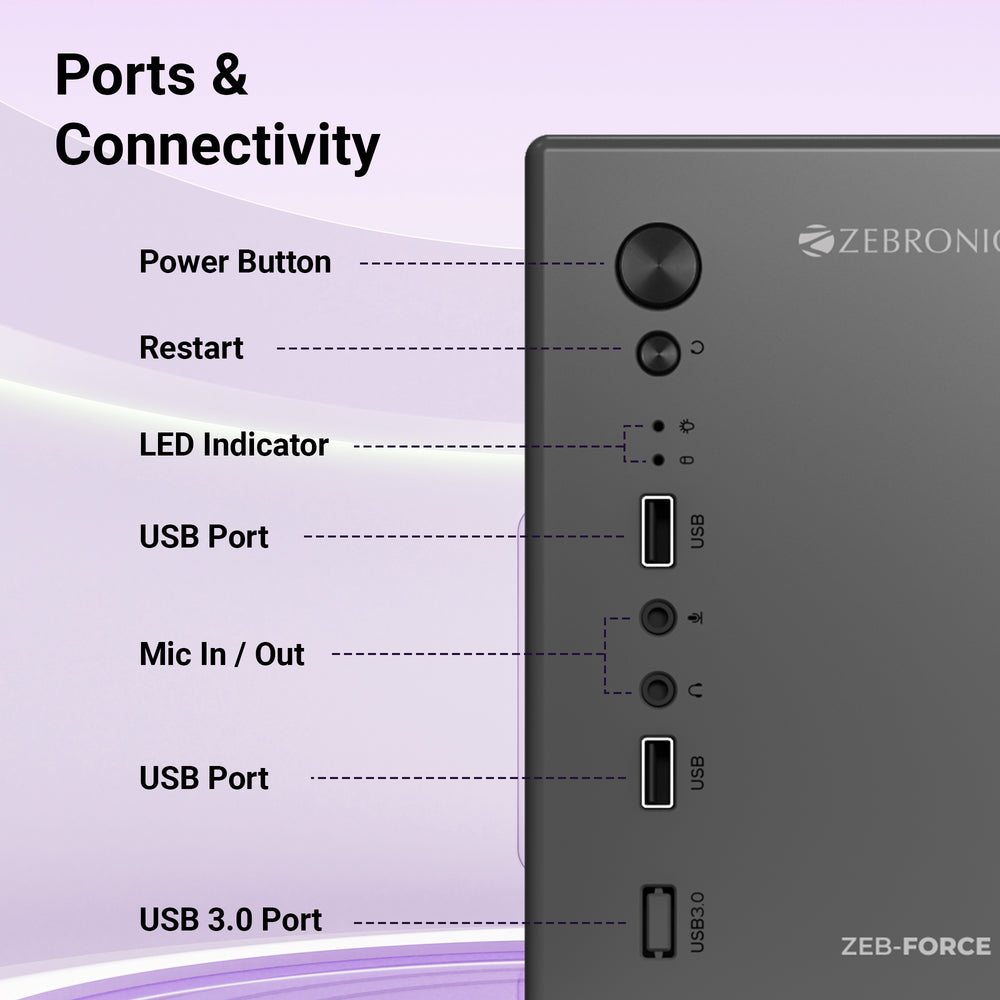 Zebronics Force Chassis