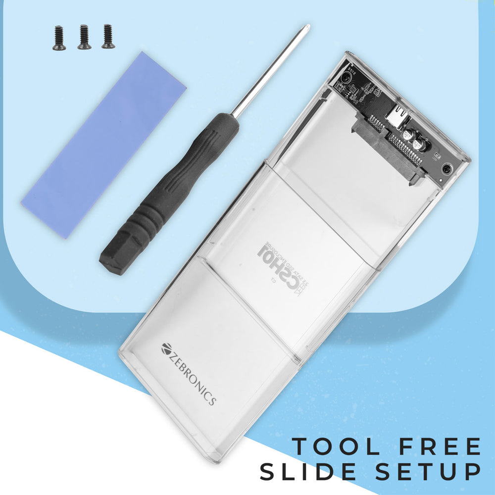 Zebronics CSH01 SSD Enclosure